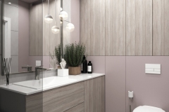 Дизайн интерьера ванной 4,6 кв.м. г. Екатеринбург
