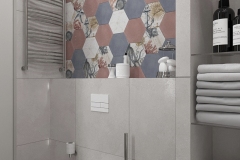Дизайн-проект ванной комнаты в г. Екатеринбург